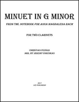 Minuet in G Minor P.O.D. cover